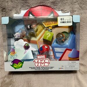 Marvel Tsum Tsum Set - Red, Blue, Yellow, Green, Purple, Black, White